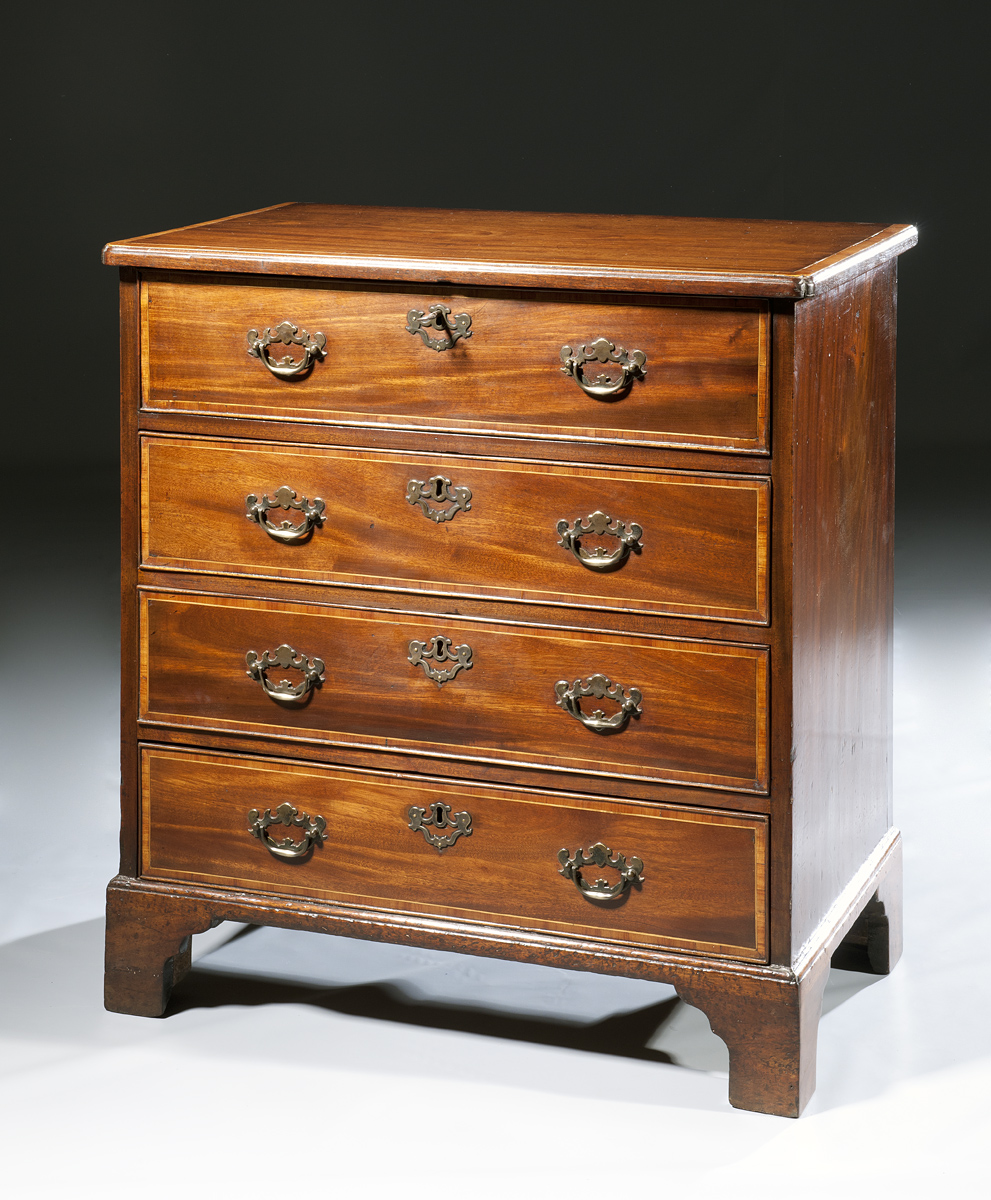 Ottery Antiques Archive - Small Georgian Secretaire Chest ...